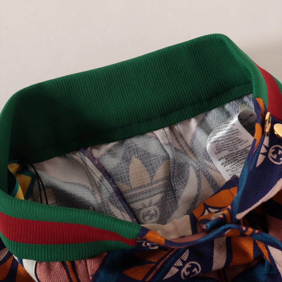 グッチ×アディダス GG コットン×ナイロン ショートパンツ 36  