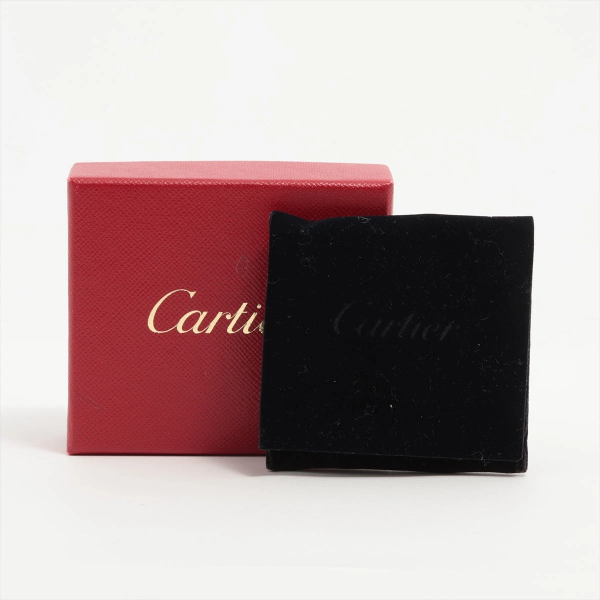 カルティエ　マネークリップ　ブルーの石入り used カルティエ マネークリップ GP シルバー A3303819｜中古ブランド品