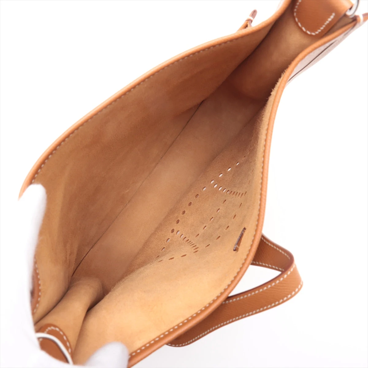 エルメス エブリン3 29 PM ヴォーエプソン ゴールド シルバー金具 □L 