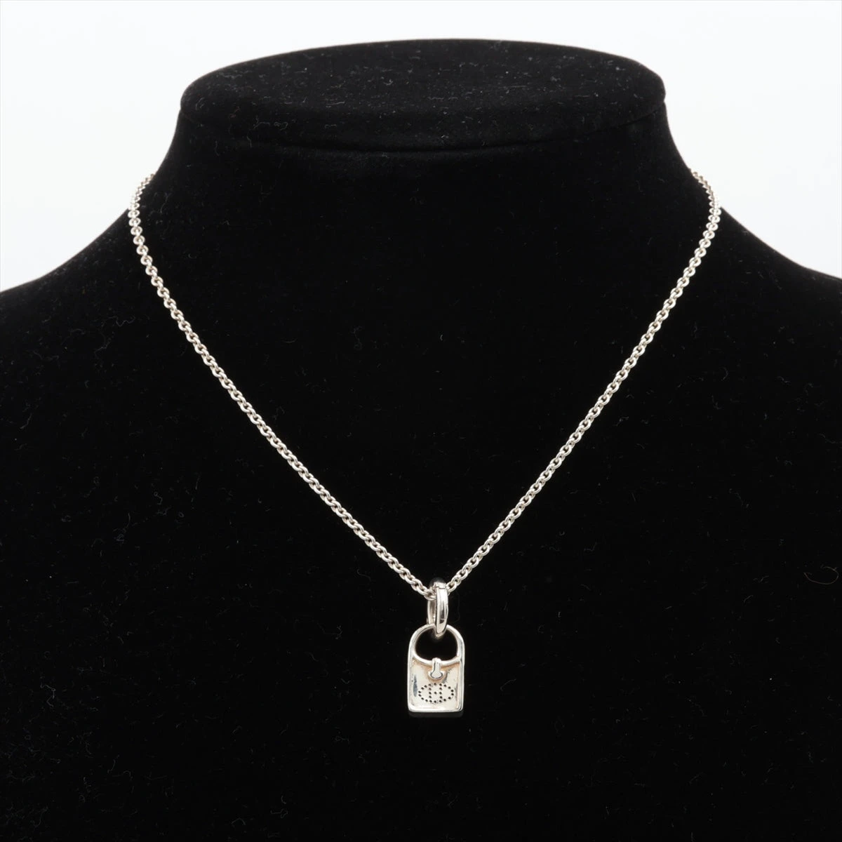 エルメス アミュレット エブリン ネックレス エルメス エブリン アミュレット ネックレス 925 10.3g シルバー