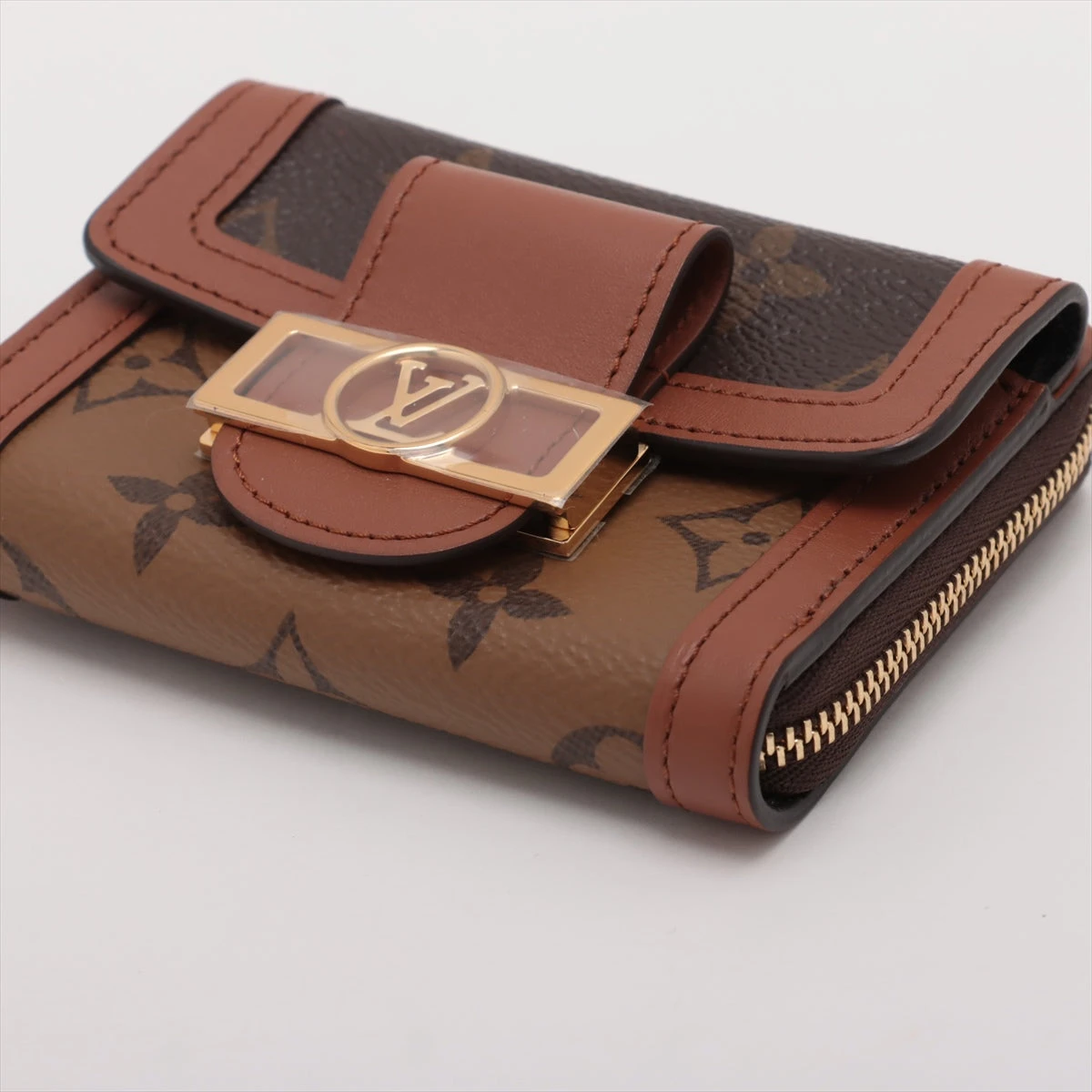 ヴィトン モノグラム リバース ミニ ポルトフォイユ コンパクト