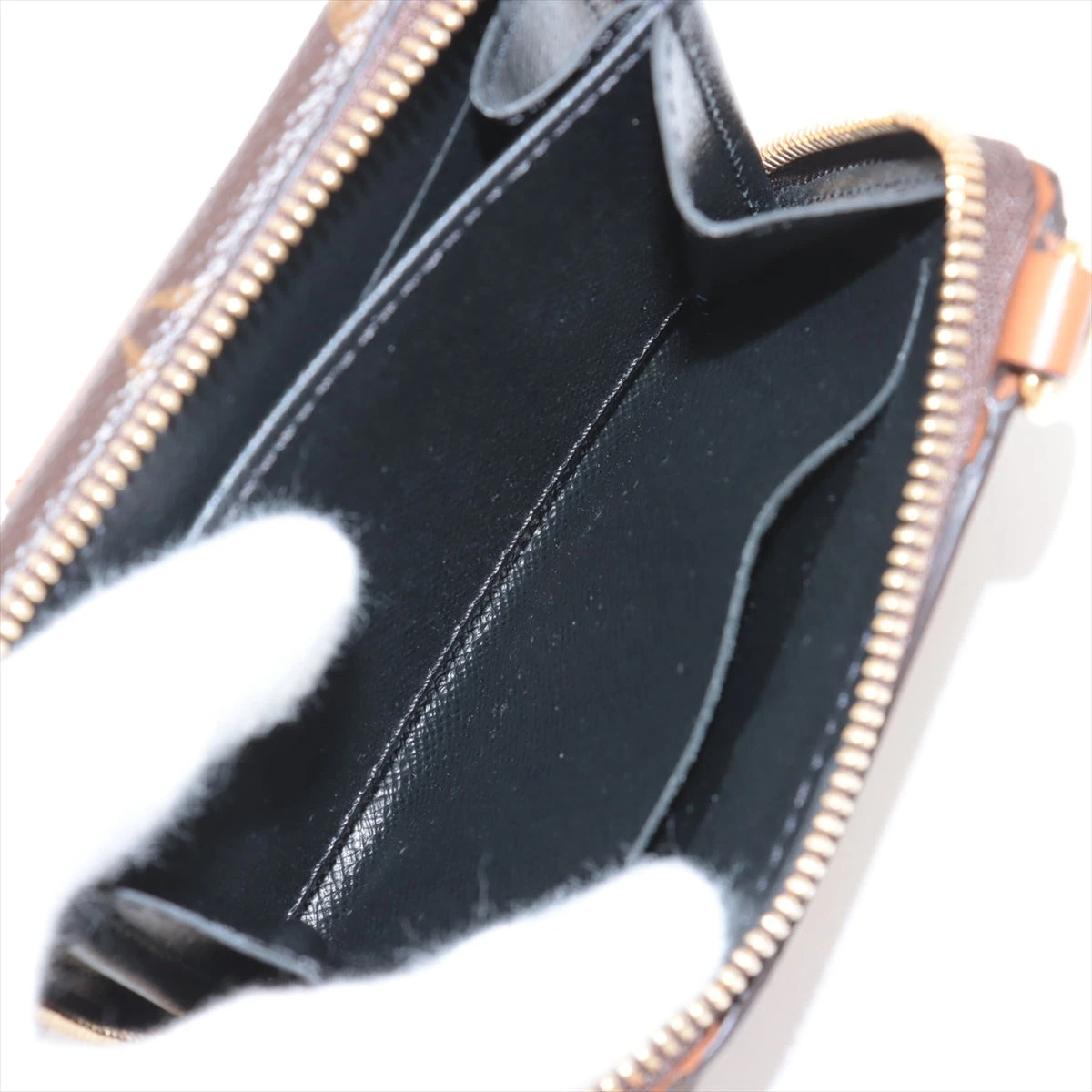 ヴィトン モノグラム リバース ミニ ポルトフォイユ コンパクトドー