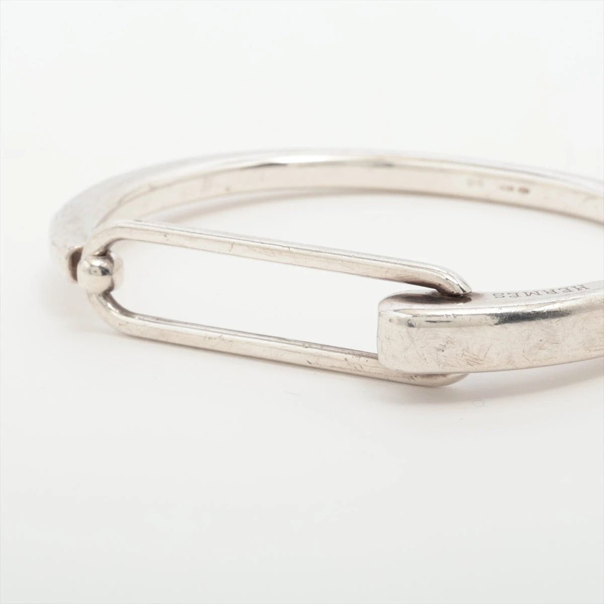 エルメス クリック バングル 925 47.5g シルバー AP096263｜中古
