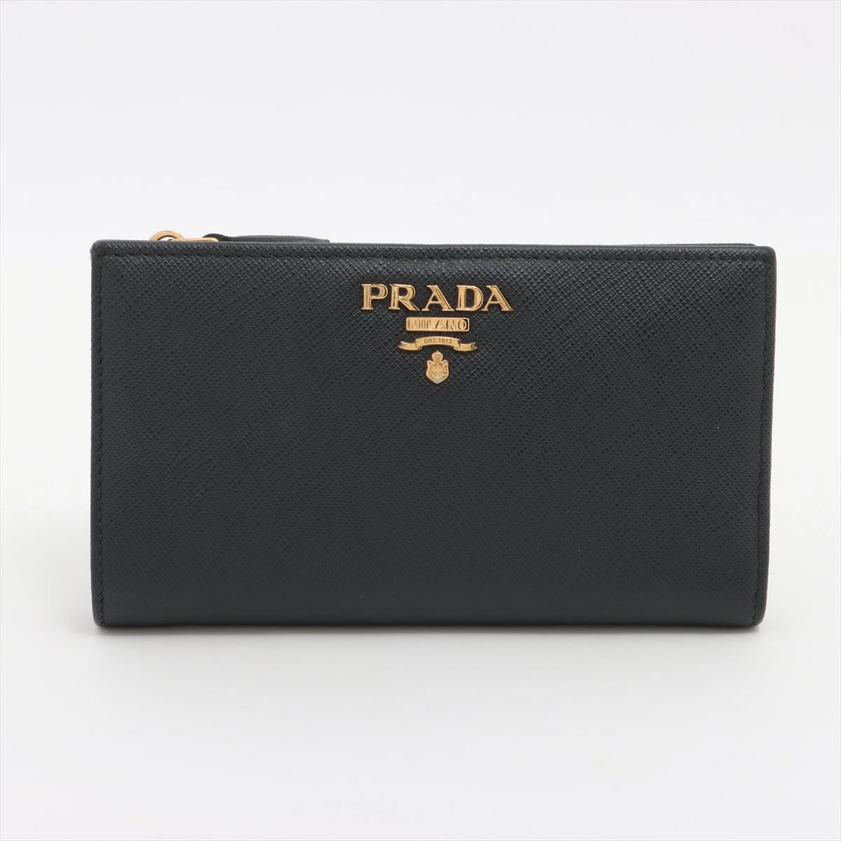 プラダ 1ML009 レザー 財布 ブラック A3305871｜中古ブランド品