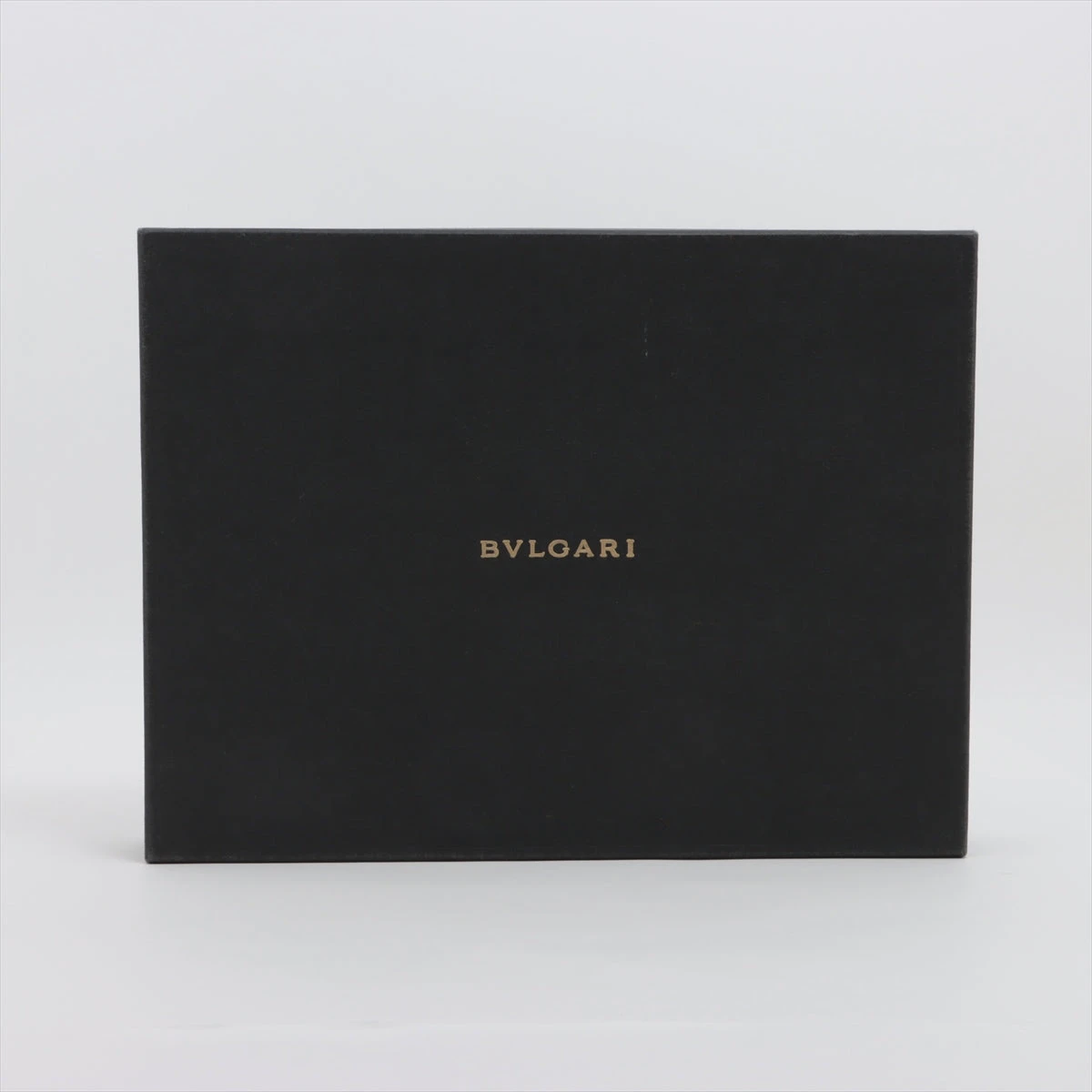 ブルガリ ロゴ レザー 手帳カバー ブラック A3307095｜中古ブランド品