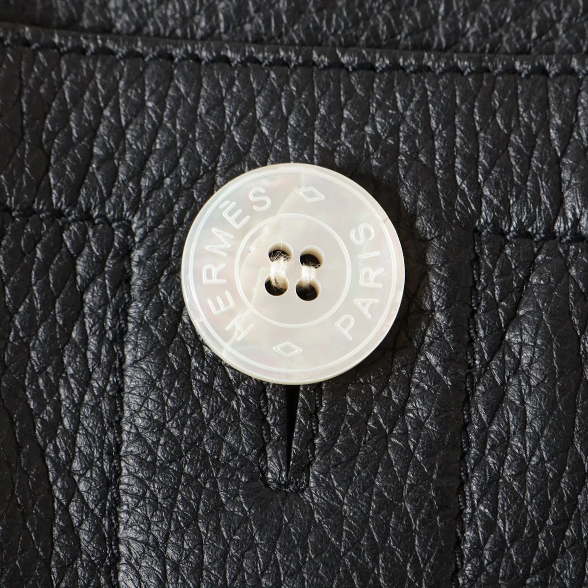 エルメス ラムスキン コットンジャケット 34 HERMES エルメス 衣類 ブルゾン ジャケット レディース34
