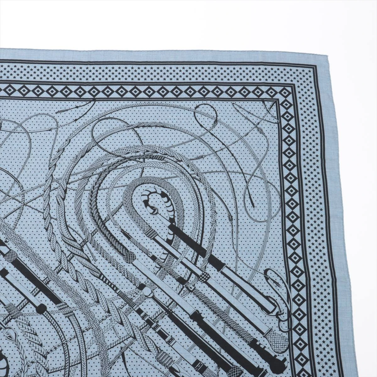 エルメス カレジェアン Fouets et Badines Bandana 鞭とグリップ