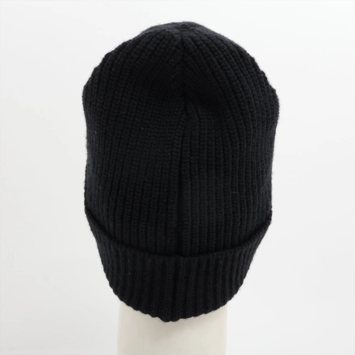 セリーヌ 2A25R535Q ロゴ ニットキャップ TU ウール ブラック A3301632
