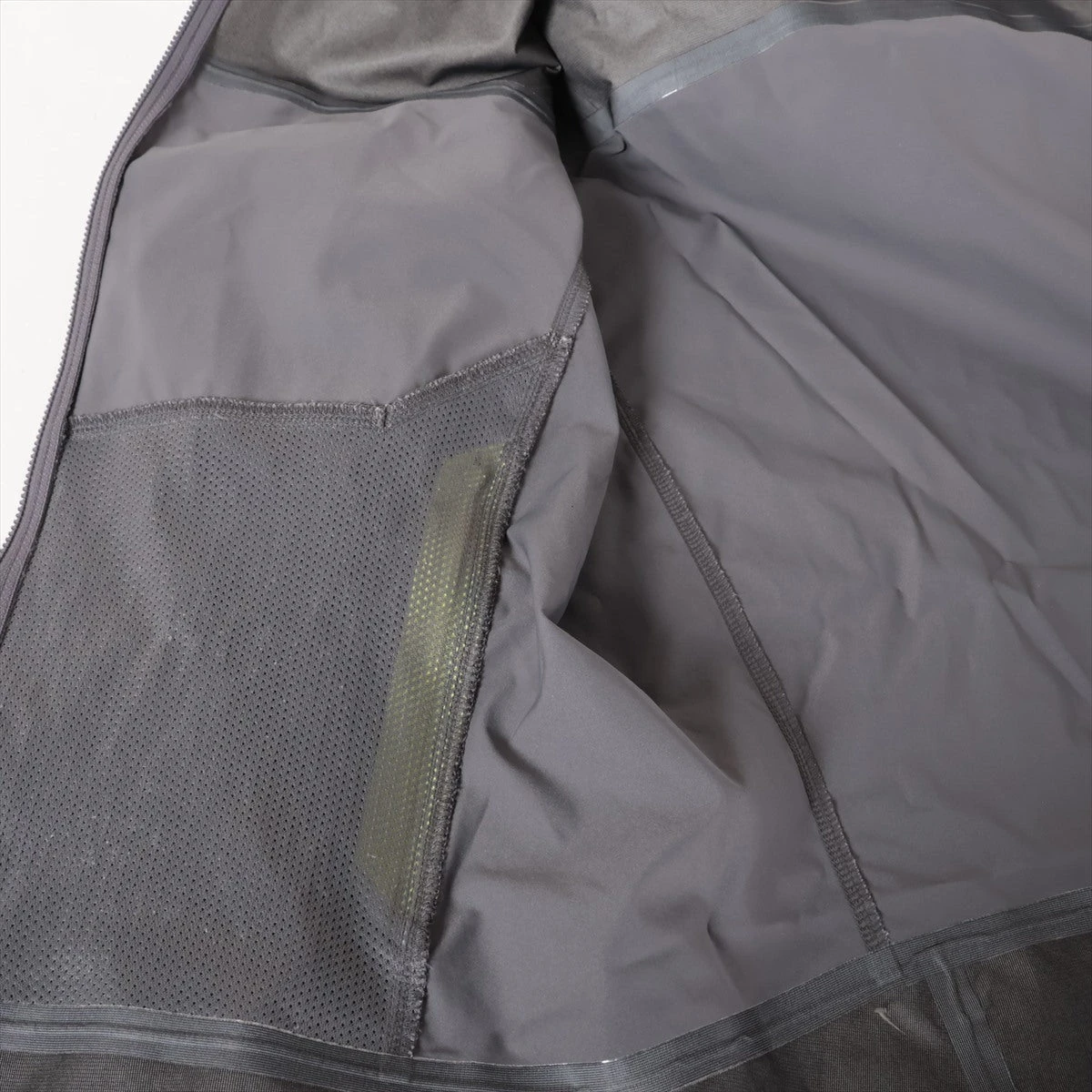 【新品】 Rosetteジャケット(グレー) 10ss yohji yamamoto pour homme グレー ストライプ ボタンデザイ