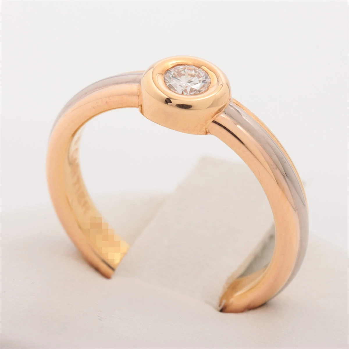 CARTIER カルティエ リング モノストーン 1995 k18 750 - メルカリ
