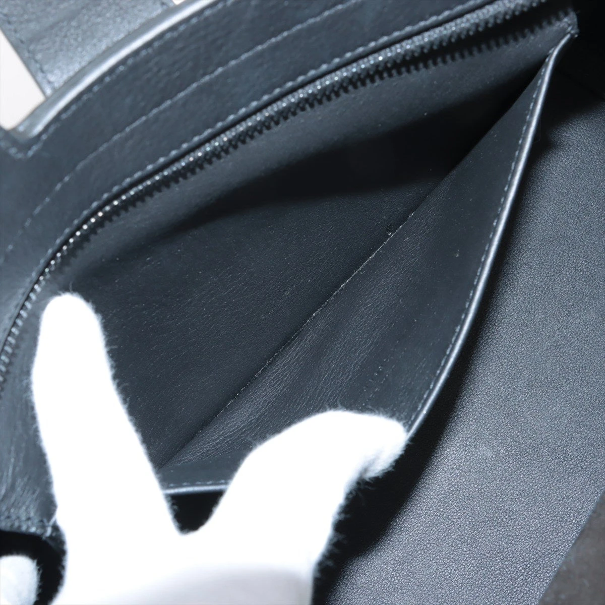 サンローランパリ ダウンタウンカバス クロコ型押し×レザー 2WAY 