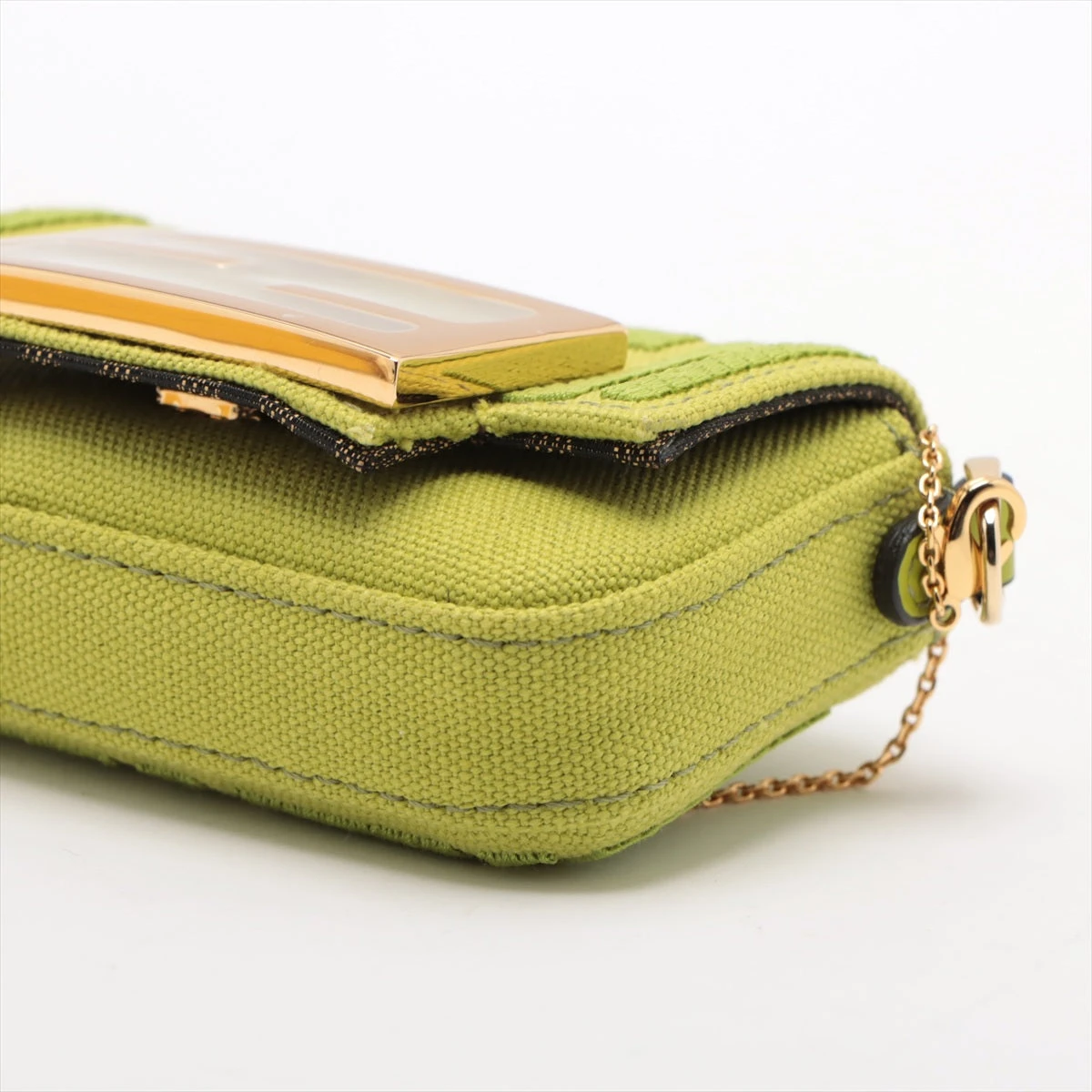 FENDI フェンディズッカ マルチカラー トートバッグ グリーン フェンディズッカ マルチカラー トートバッグ グリーン SG1031B