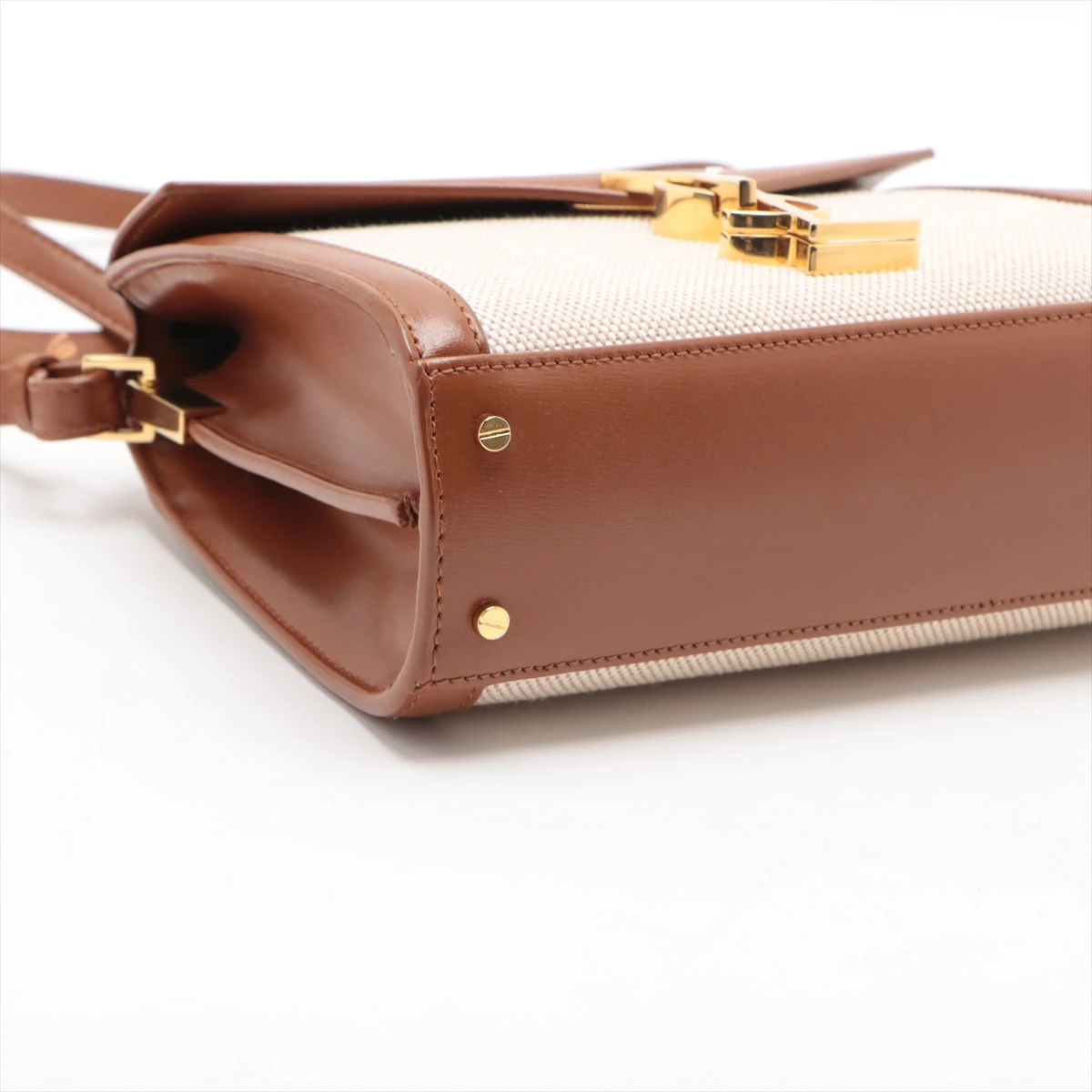 サンローランパリ カサンドラ キャンバス×レザー 2WAYショルダー