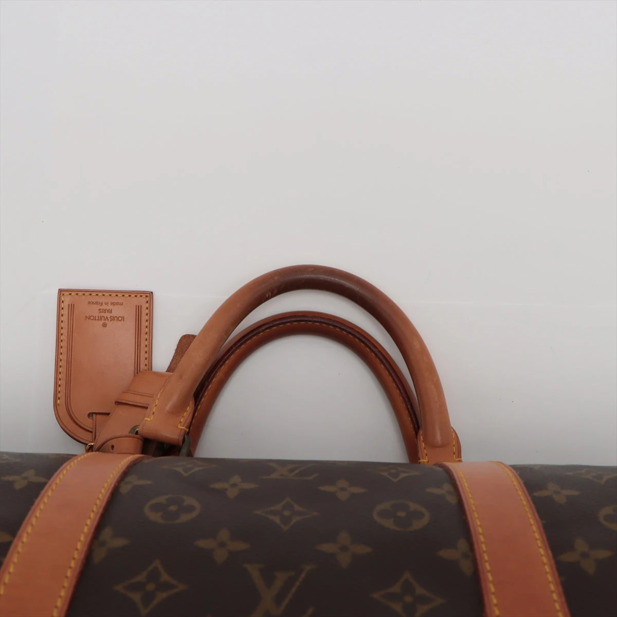 鑑定済 LOUIS VUITTON ルイ・ヴィトン モノグラム キーポル60 鑑定済 ルイヴィトン モノグラム キーポルバンドリエール 60