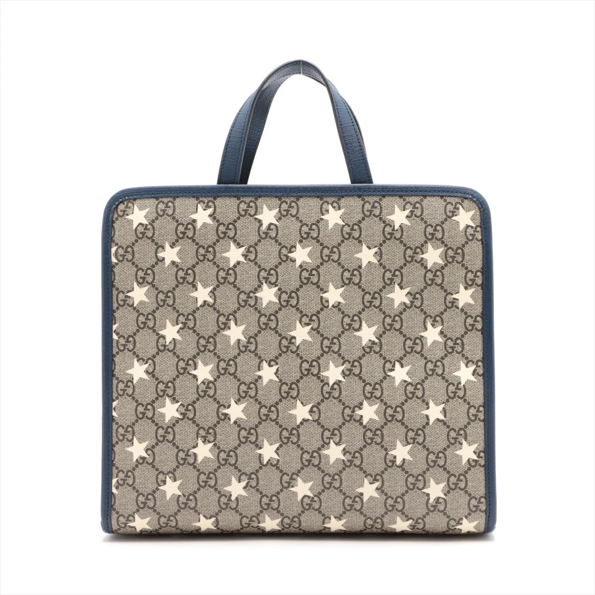 GUCCI】チルドレンズ GGスプリーム PVC×レザー ハンドバッ