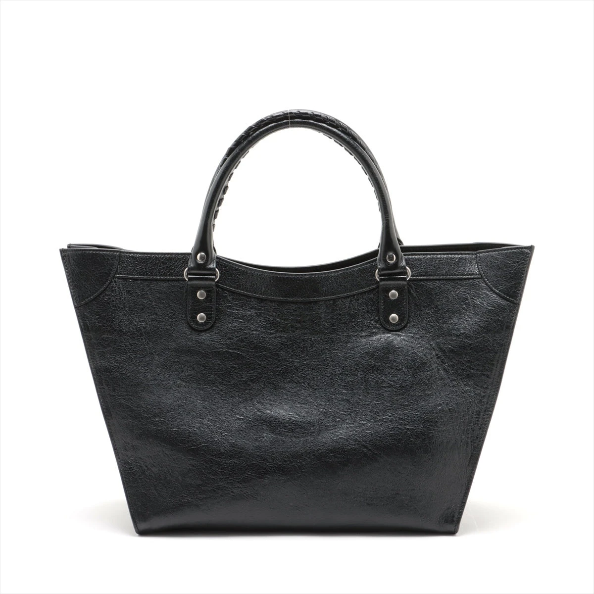 バレンシアガ NEO トートバッグ ブラック レザー BALENCIAGA - NEO CAGOLE トートバッグ / 2way / レザー