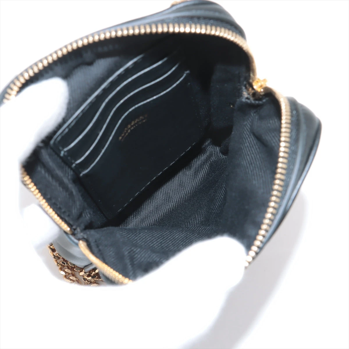 バーバリー TB ローラ レザー フォンポーチ ブラック A3315428