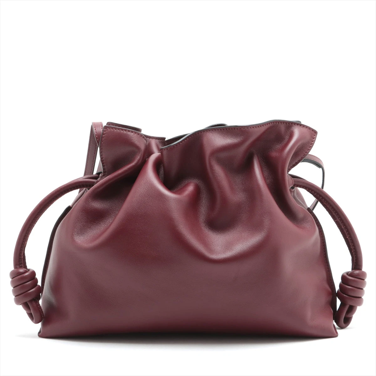 LOEWE＊ロエベ＊クラッチバッグ＊ボルドー✨ ロエベ(Loewe) レディース レザー クラッチバッグ,ハンドバッグ