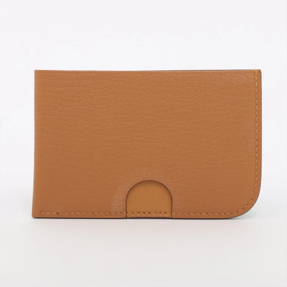 エルメス ポワソン シェブルミゾル カードケース シルバー金具 B