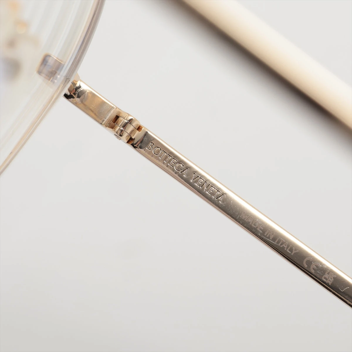 ボッテガヴェネタ 眼鏡 52□18-145 ゴールド色 BV1111OA