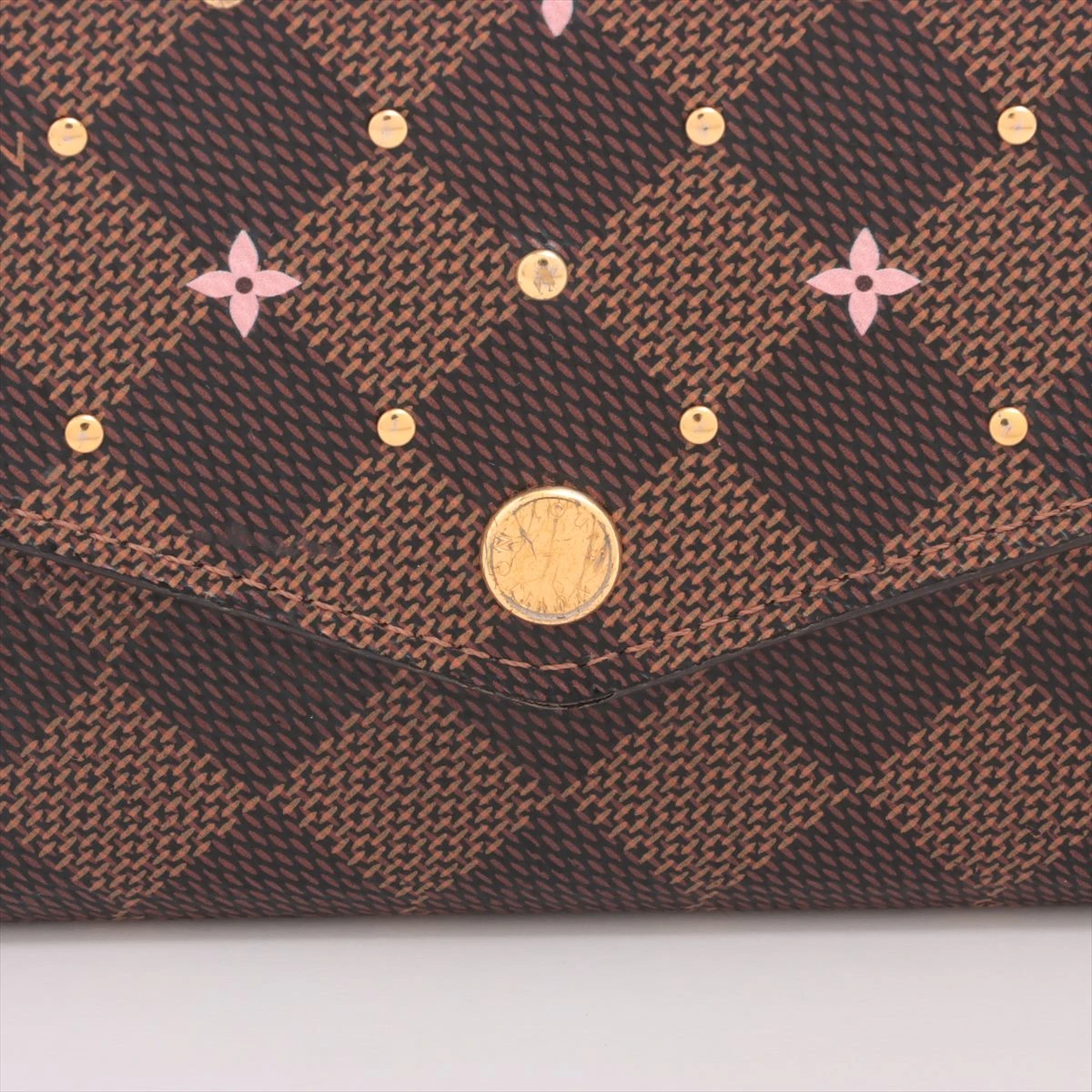 【極美品 RFID】 ルイヴィトン 長財布 ダミエ サラ スタッズ N60476 LOUIS VUITTON - 本日限り！新品未使用 ルイヴィトン サラ