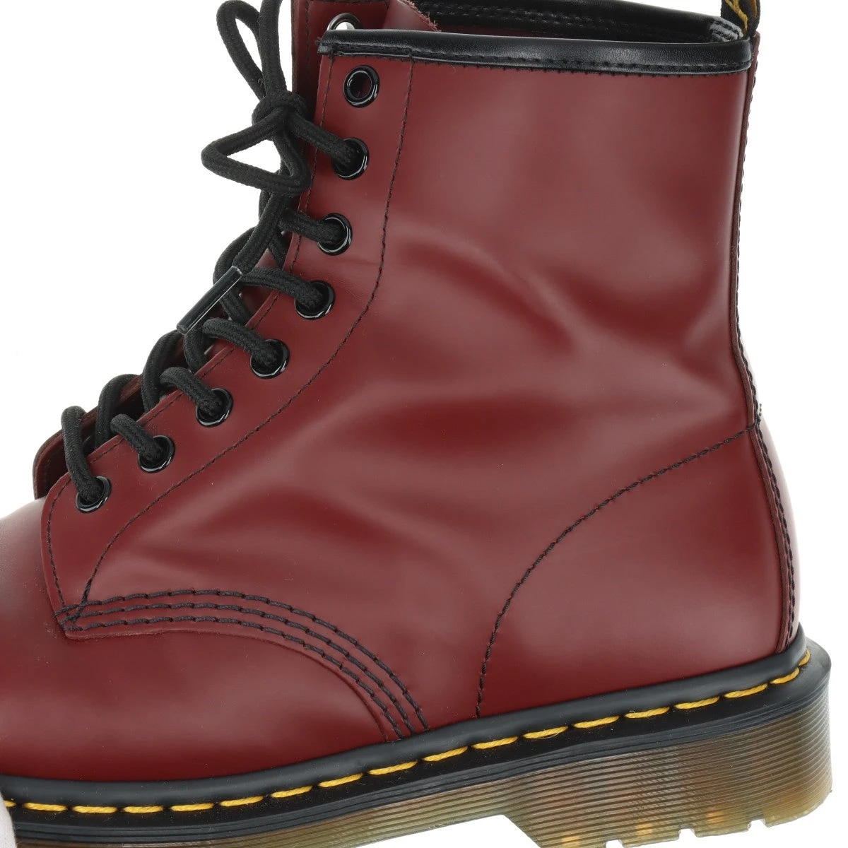 ドクターマーチン レザー ブーツ UK7 メンズ レッド 11822 A3307297