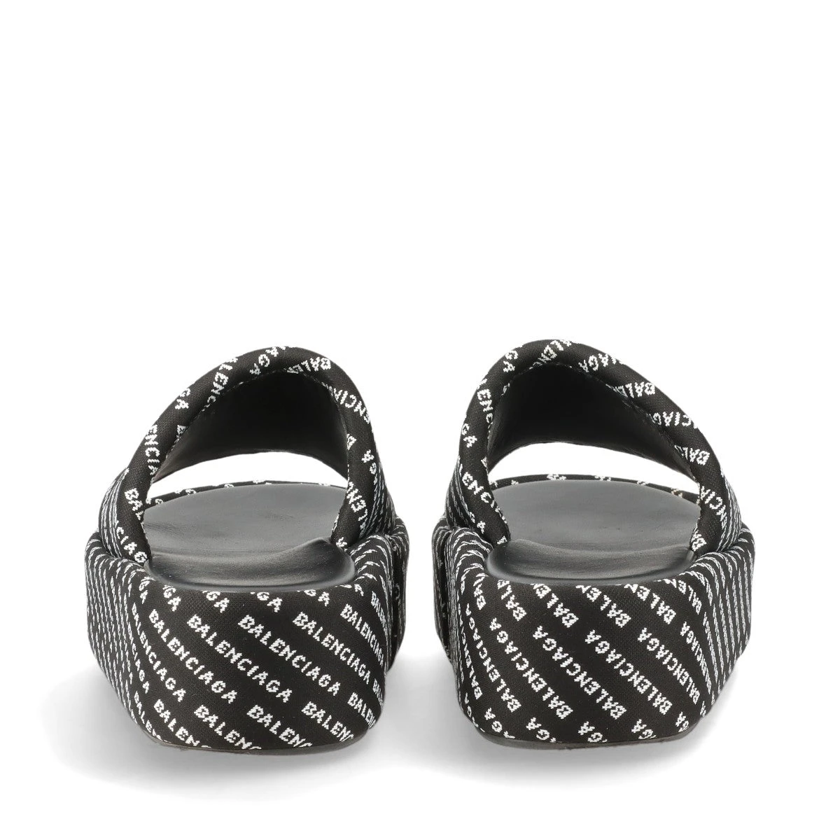 定価12万　バレンシアガ　42 ブラックレザー　サンダル　新品 BALENCIAGA(バレンシアガ) トラックレザーサンダル617542 617542