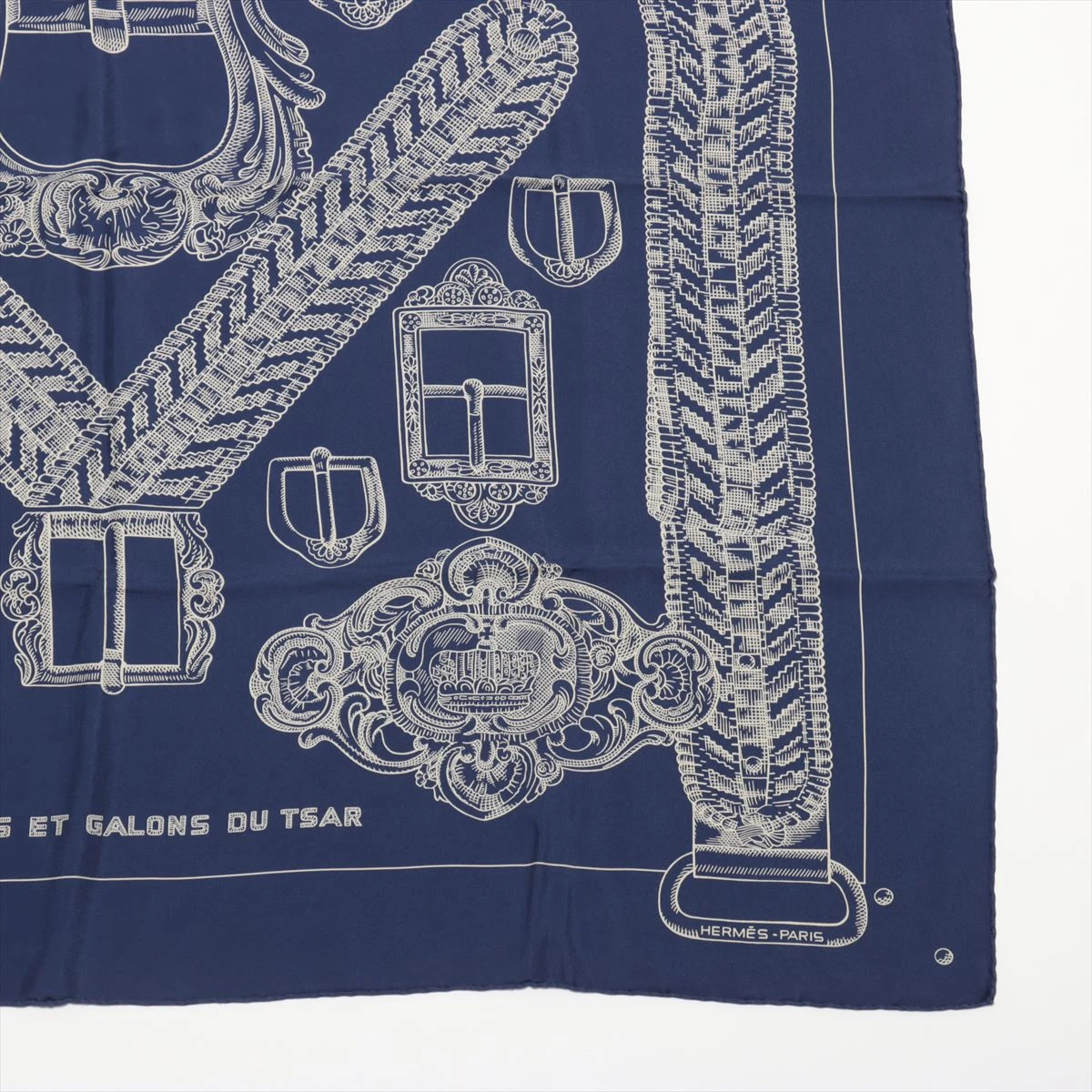 エルメス カレウォッシュ BOUCLES ET GALONS DU TSAR ツァーリの