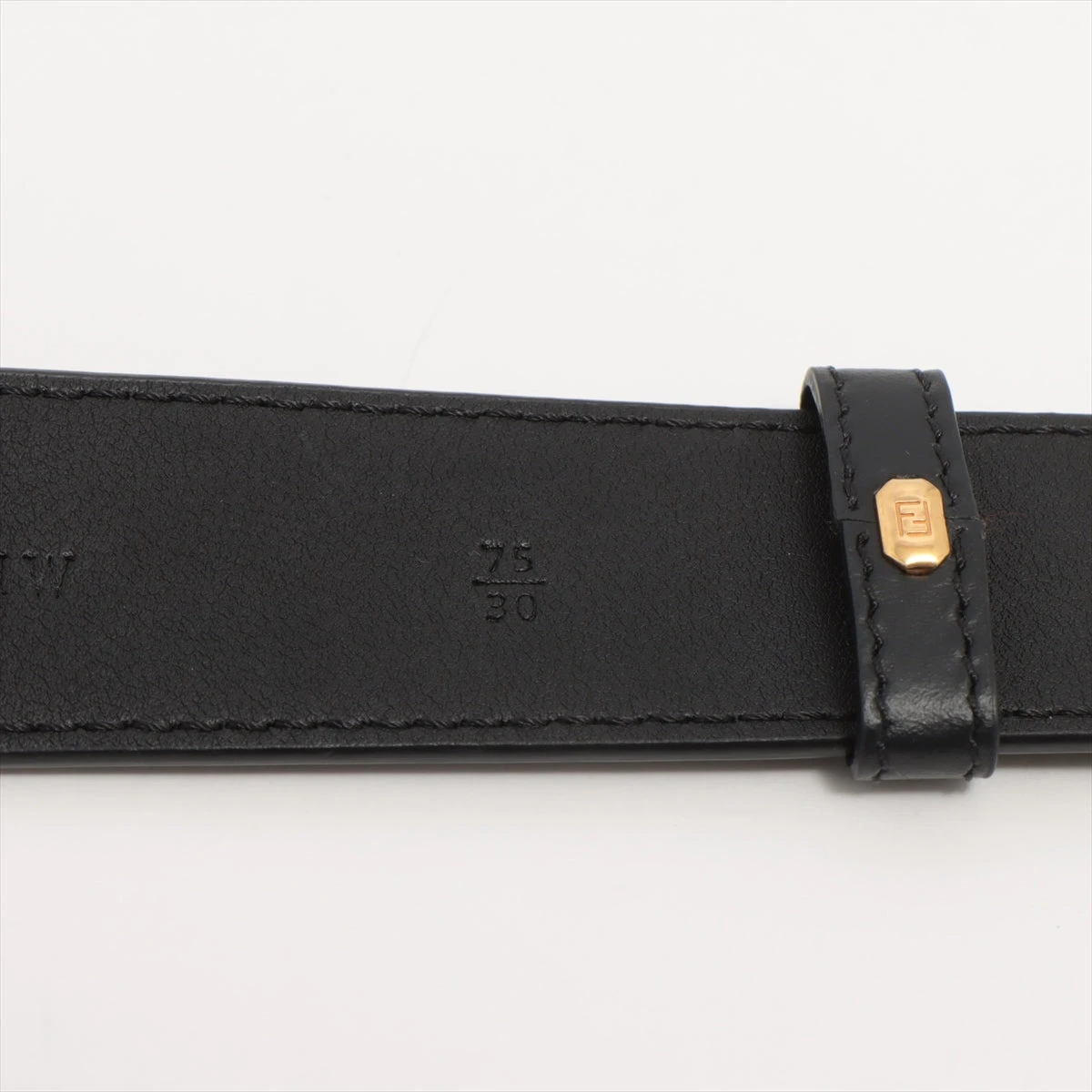 【新品未使用】FENDI ベルト FFスクエアベルト カーフレザー ブラック | Fendi