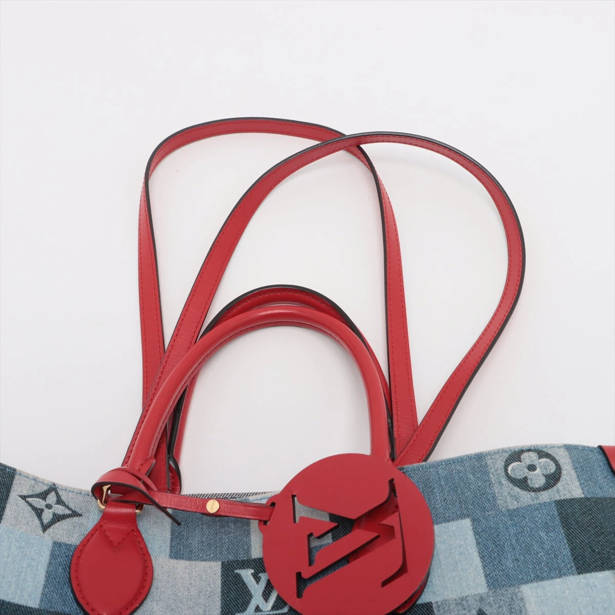 【デニムモノグラムが素敵♪】Louis Vuitton★ネヴァーフル MM モノグラム V ネヴァーフルMM グルナード 詳細情報とお値段