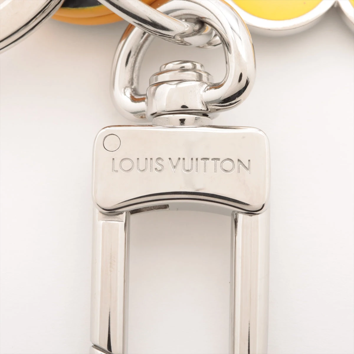 ルイヴィトンキーホルダードラゴンヌ　アンプラントレザー美品 LOUIS VUITTON ルイヴィトン バッグチャーム キーホルダー