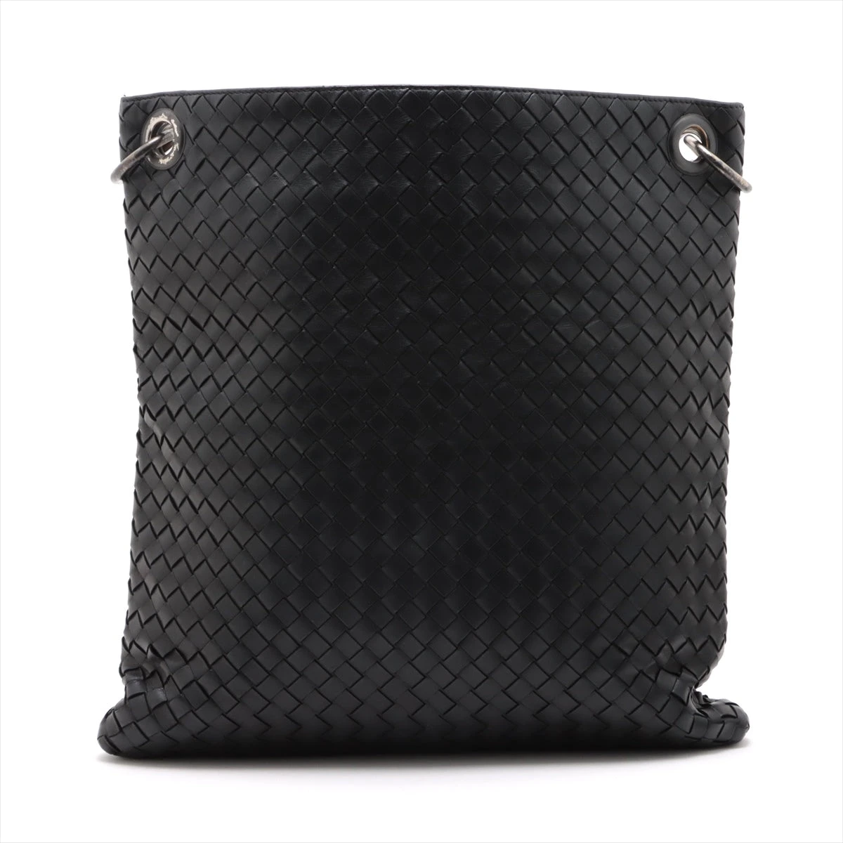 美品✨BOTTEGA VENETA ショルダーバッグ　ブラック　オールレザー BOTTEGA VENETA ボッテガヴェネタ バッグ レディース ショルダー