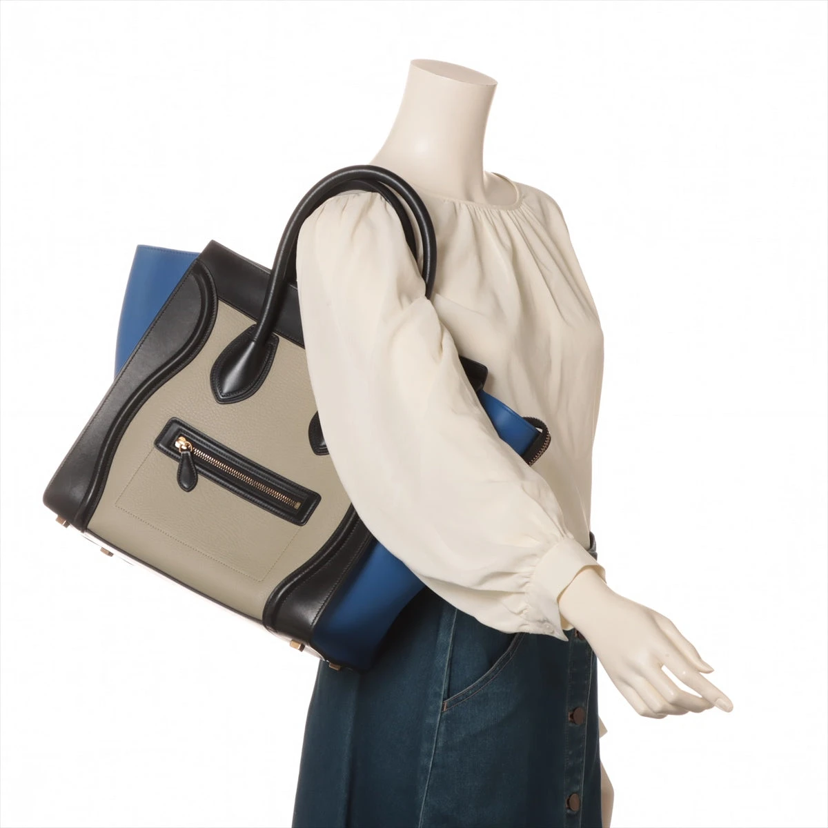 CELINE ラゲージ ミディアムショッパー ハンドバック CELINE - セリーヌ CELINE ラゲージ マイクロショッパー