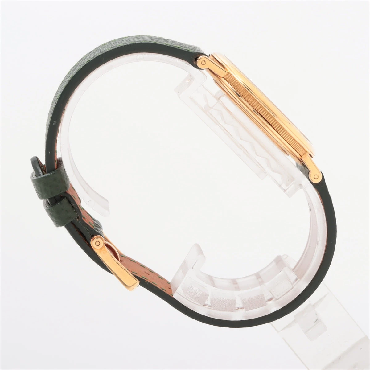ブレゲ クラシック YG×社外革 手巻き 白文字盤 WZ431073｜中古