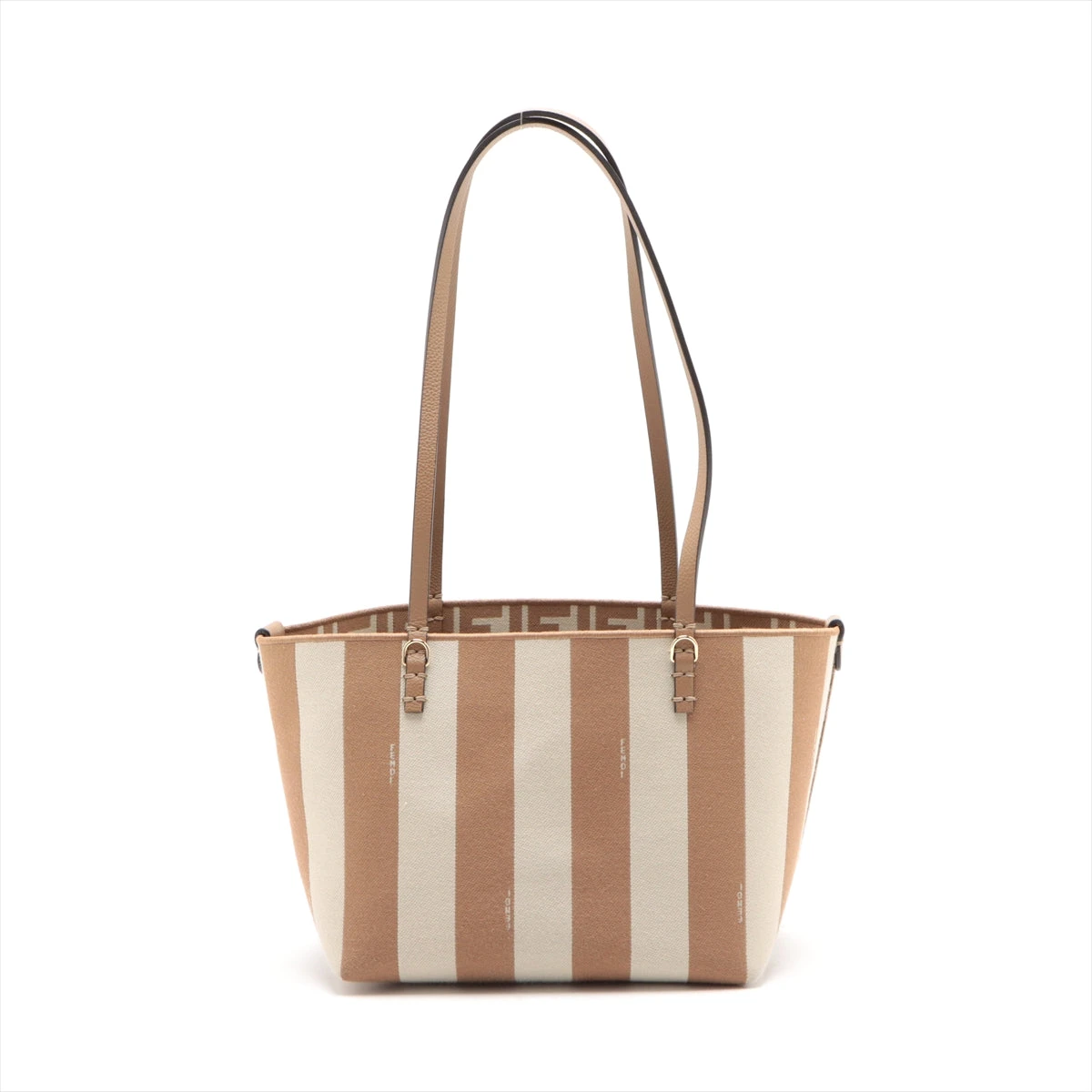 FENDI レザー トートバッグ | ニュートラル | FARFETCH JP
