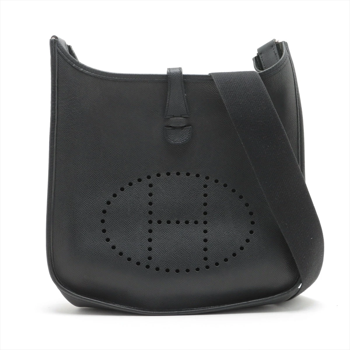 エルメス エブリン1 29 PM ヴォーエプソン ブラック シルバー金具 □I