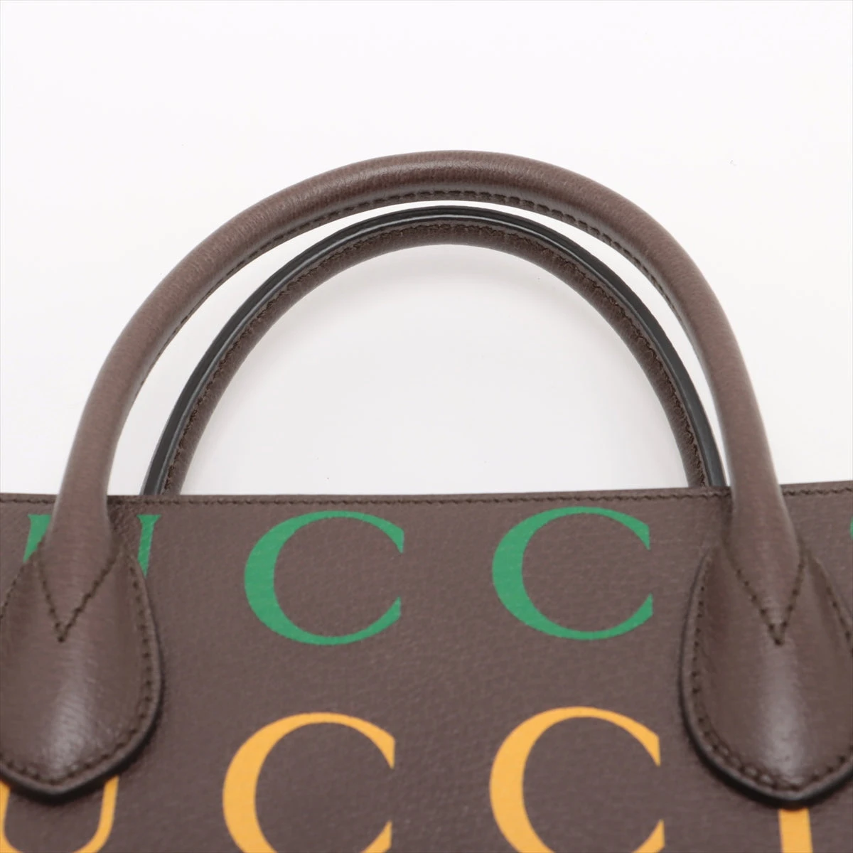 極美品✨ グッチ 2way ハンドバッグ 100周年モデル ストラップ付 レザー グッチ 100周年記念モデル レザー 2WAYハンドバッグ ブラウン
