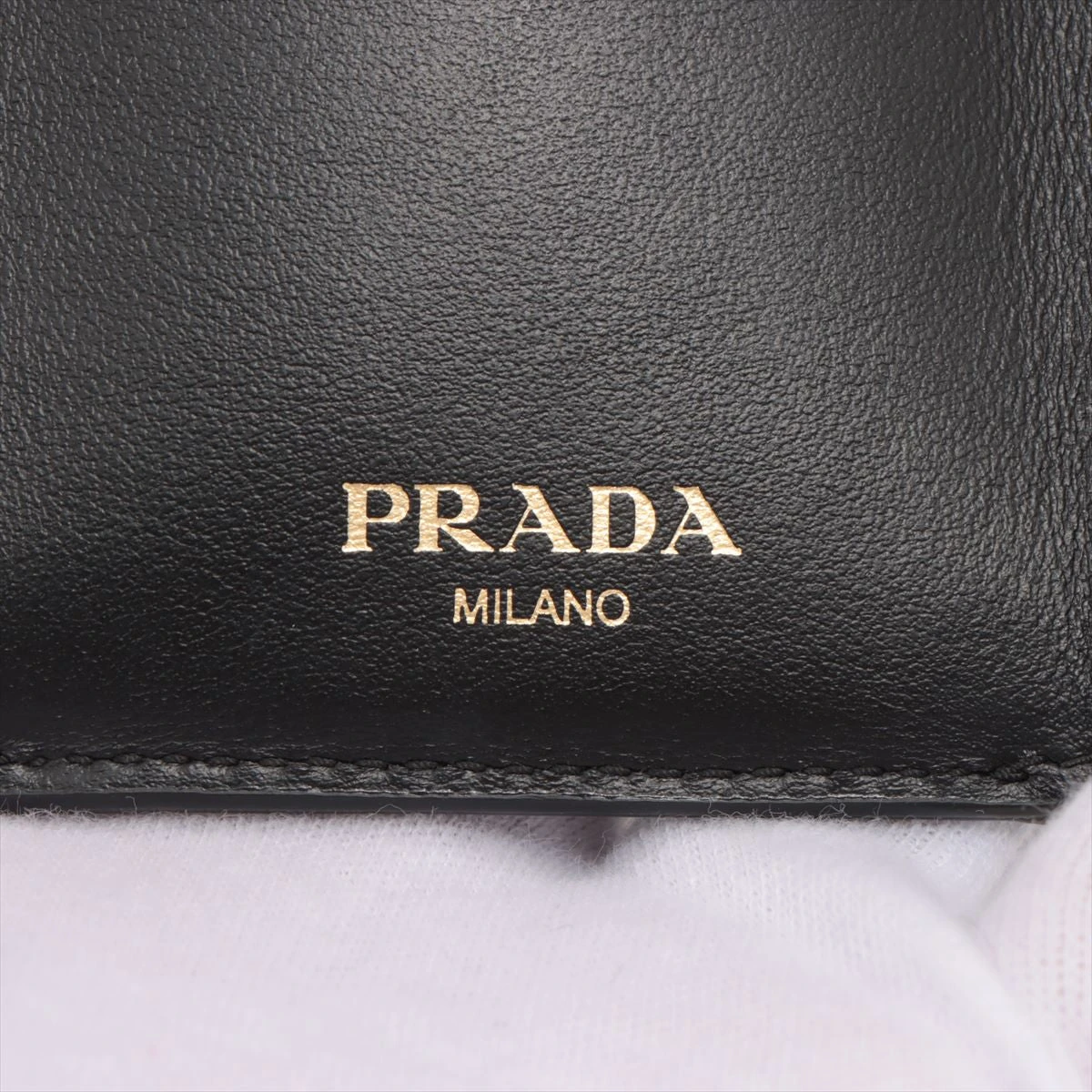 プラダ ヴィッテロムーブ 1MH021 レザー コンパクトウォレット  