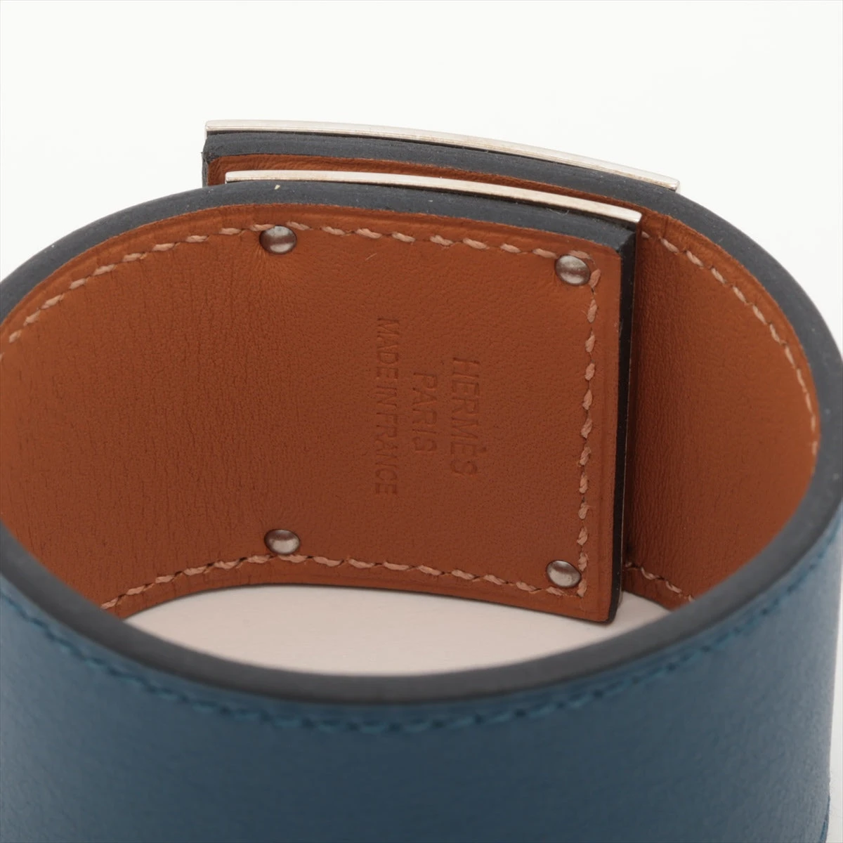 新品未使用✨HERMES エルメス レザーブレスレット ケリー ドッグ ネイビー 新品未使用✨HERMES エルメス レザーブレスレット ケリー ドッグ