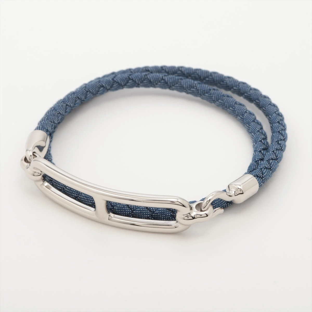 レザーブレスレット 《ルリ》 ドゥブルトゥール | Hermès