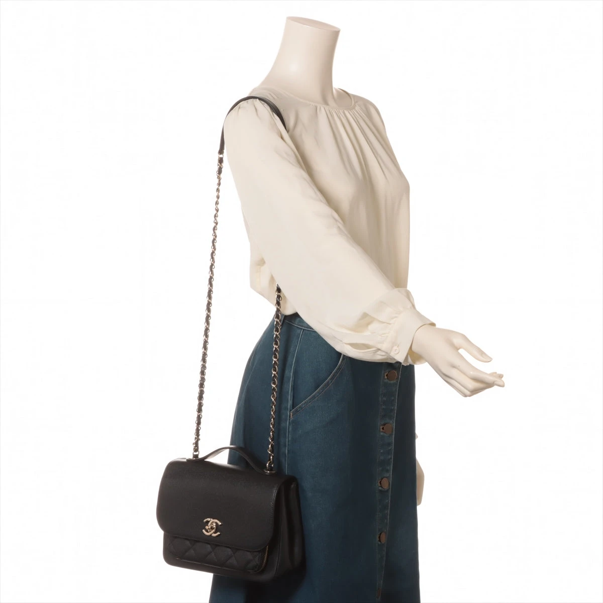 VINTAGE●CHANEL●ビジネスアフィニティ ミディアム バッグ CHANEL ビジネス アフィニティ – Trip
