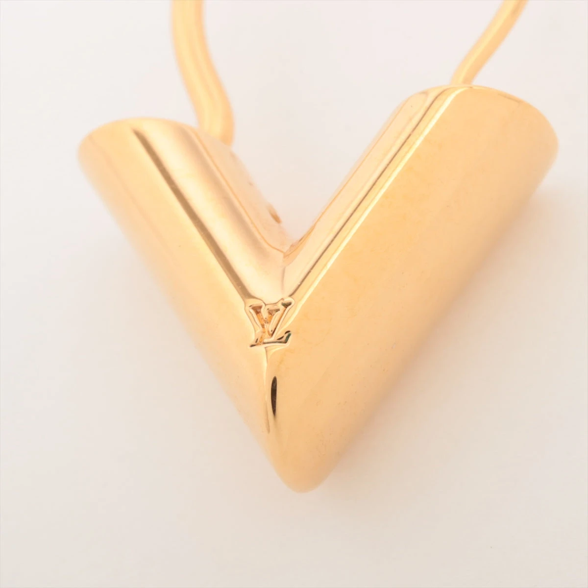 ヴィトン M61088 エセンシャルV LE0216 フープピアス GP ゴールド