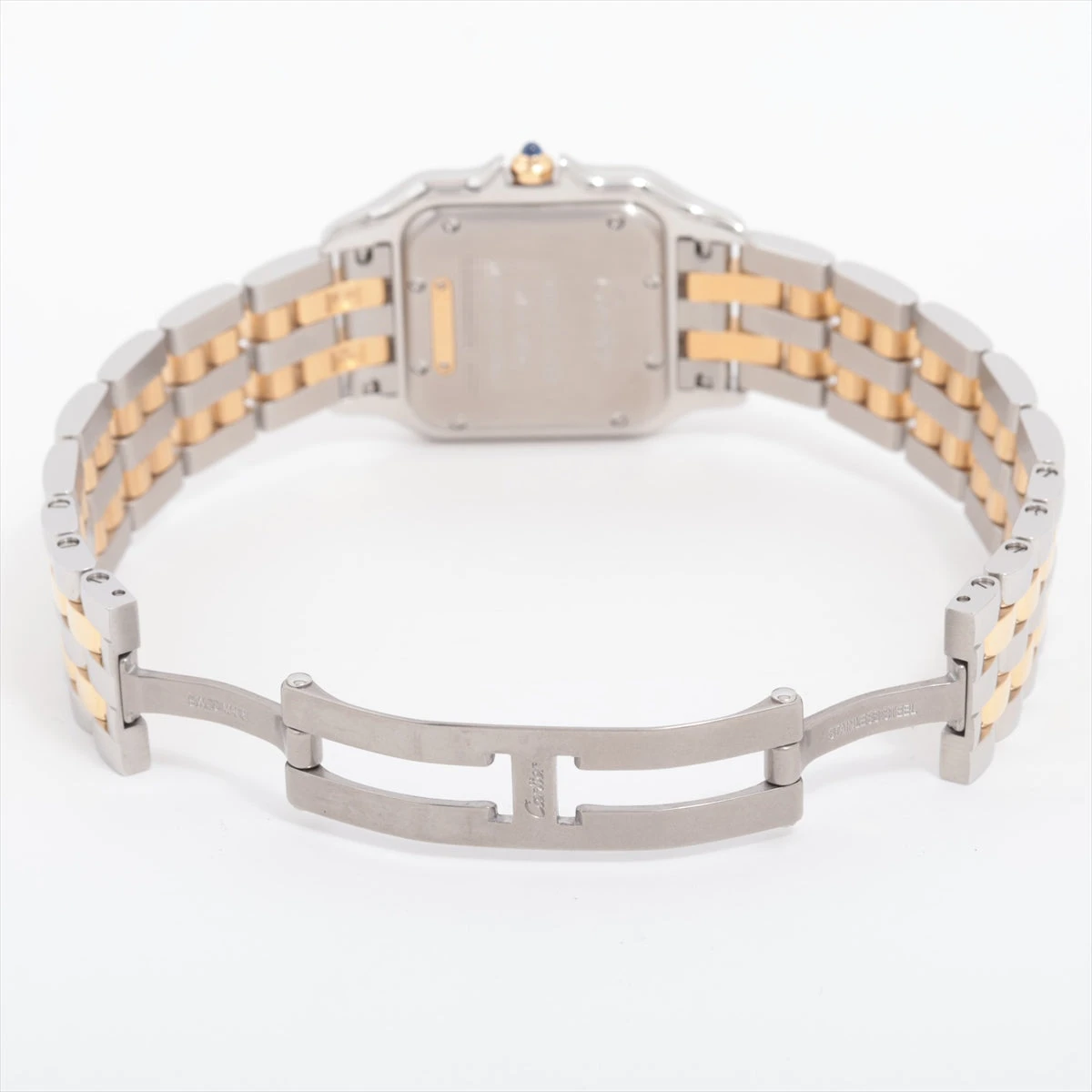 カルティエ パンテール ドゥ カルティエ MM W2PN0007 SS×YG QZ