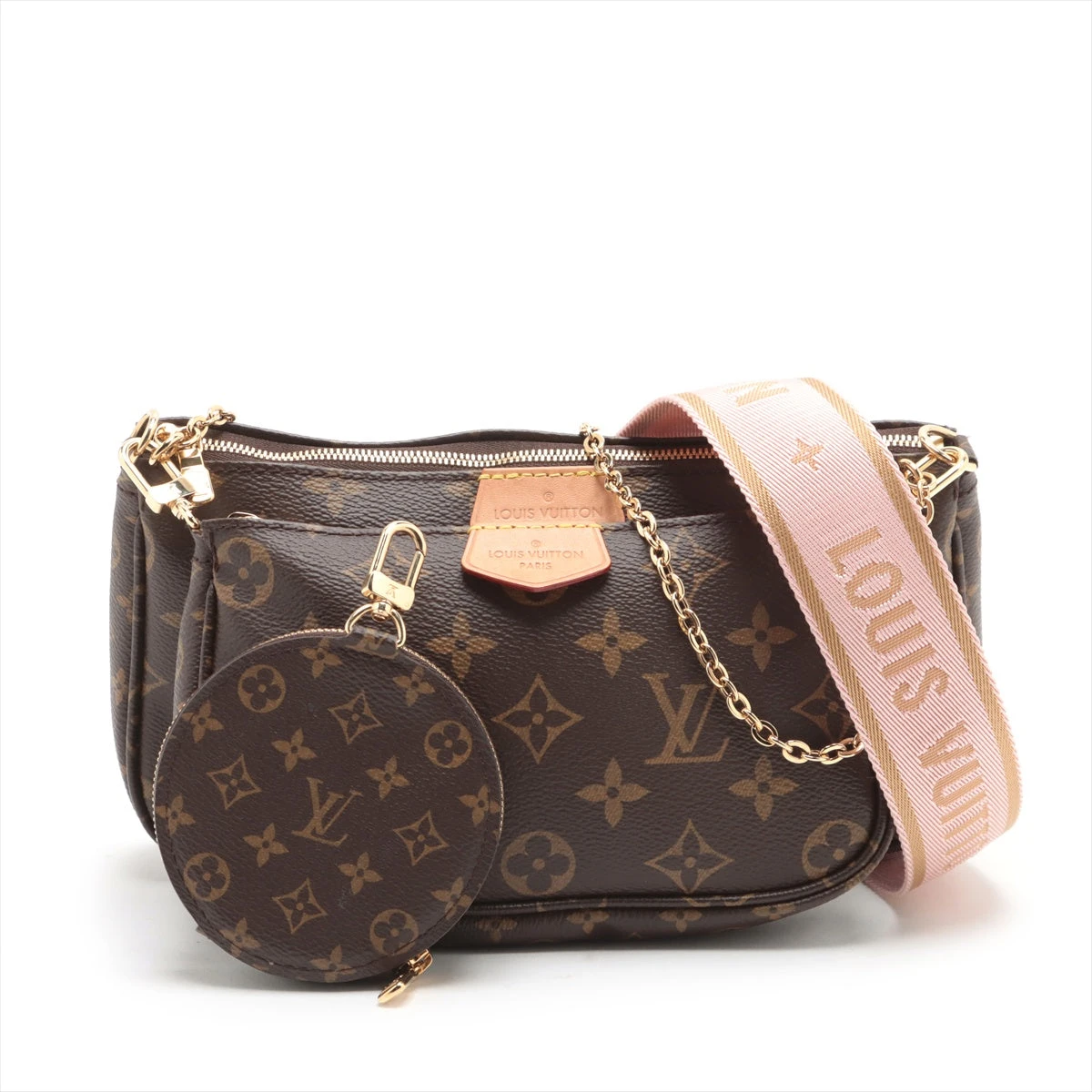 ヴィトン モノグラム ミュルティポシェットアクセソワール M44840 RFID反応あり