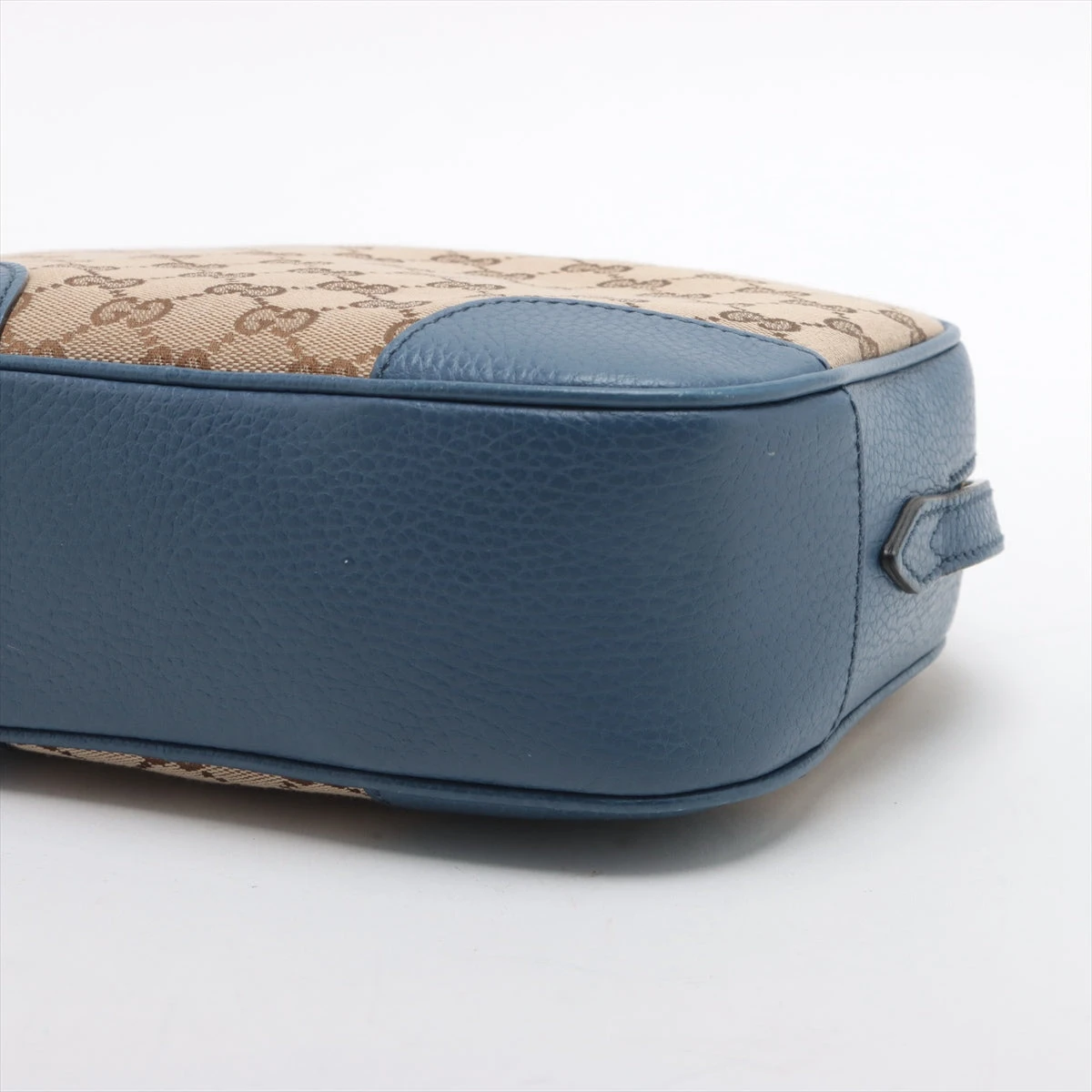 GUCCI GGキャンバス x革ショルダーバッグ ベージュ/青 【公式通販】