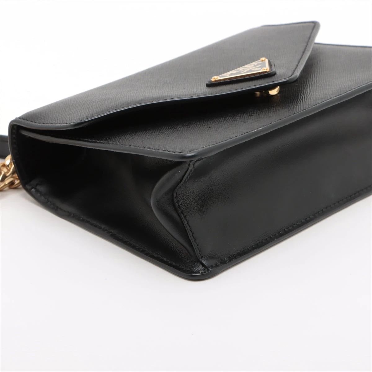 ♪直営アウトレット♪PRADA レザーショルダー 1BD200 2EDV 各色 プラダ サフィアーノ レザー チェーンショルダーバッグ ブラック