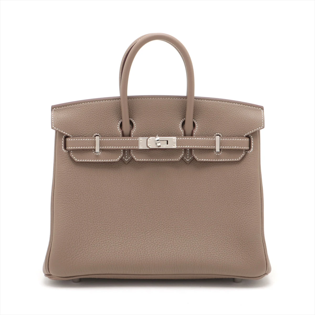 エルメス バーキン25 トゴ エトゥープ シルバー金具 W:2024年 A3044191  