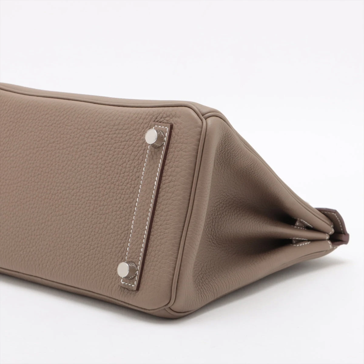 エルメス バーキン25 トゴ エトゥープ シルバー金具 W:2024年 A3044191