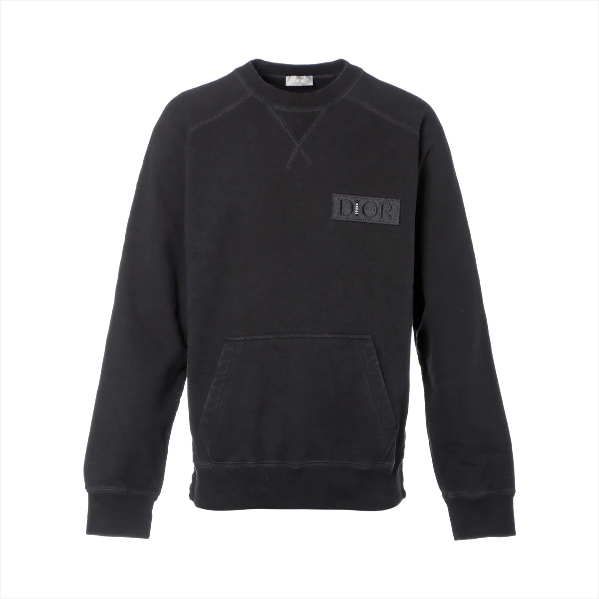 ディオール×サカイ 21AW コットン スウェット L メンズ ブラック ディオール×サカイ 21AW コットン スウェット L メンズ ブラック