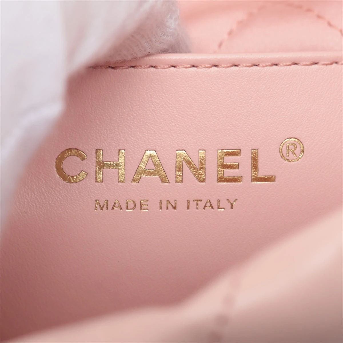 シャネル シャネル22ミニ レザー チェーンショルダーバッグ